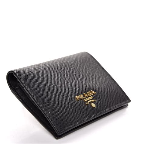 prada wallet men's sale|Prada men's bifold wallet.